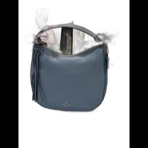 Coach Leather Hobo Bag / Purse Blue